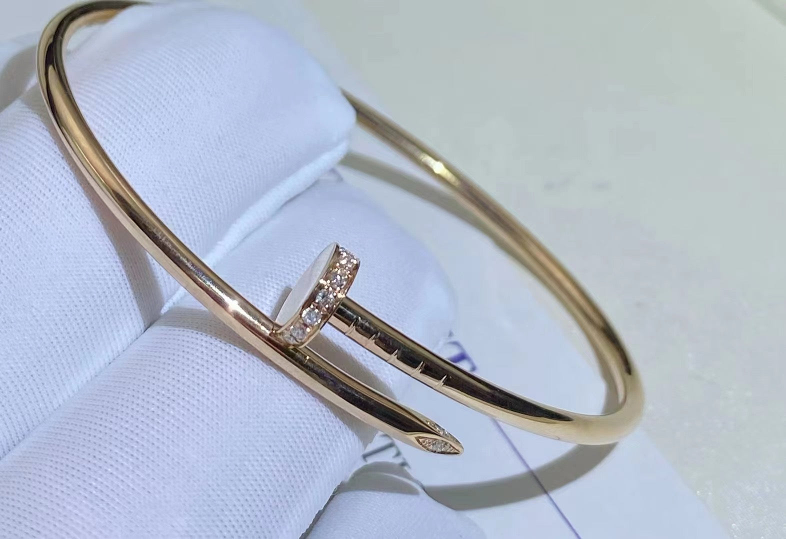 ¡®Lumi¡¯JUSTE BRACELET 2.5MM DIAMONDS
