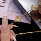 ¡®Lumi¡¯CLOVER 10 MOTIFS LASER NECKLACE