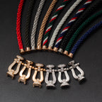 Lumi® FORCE Großes Hufeisenarmband ohne Diamanten, Gold