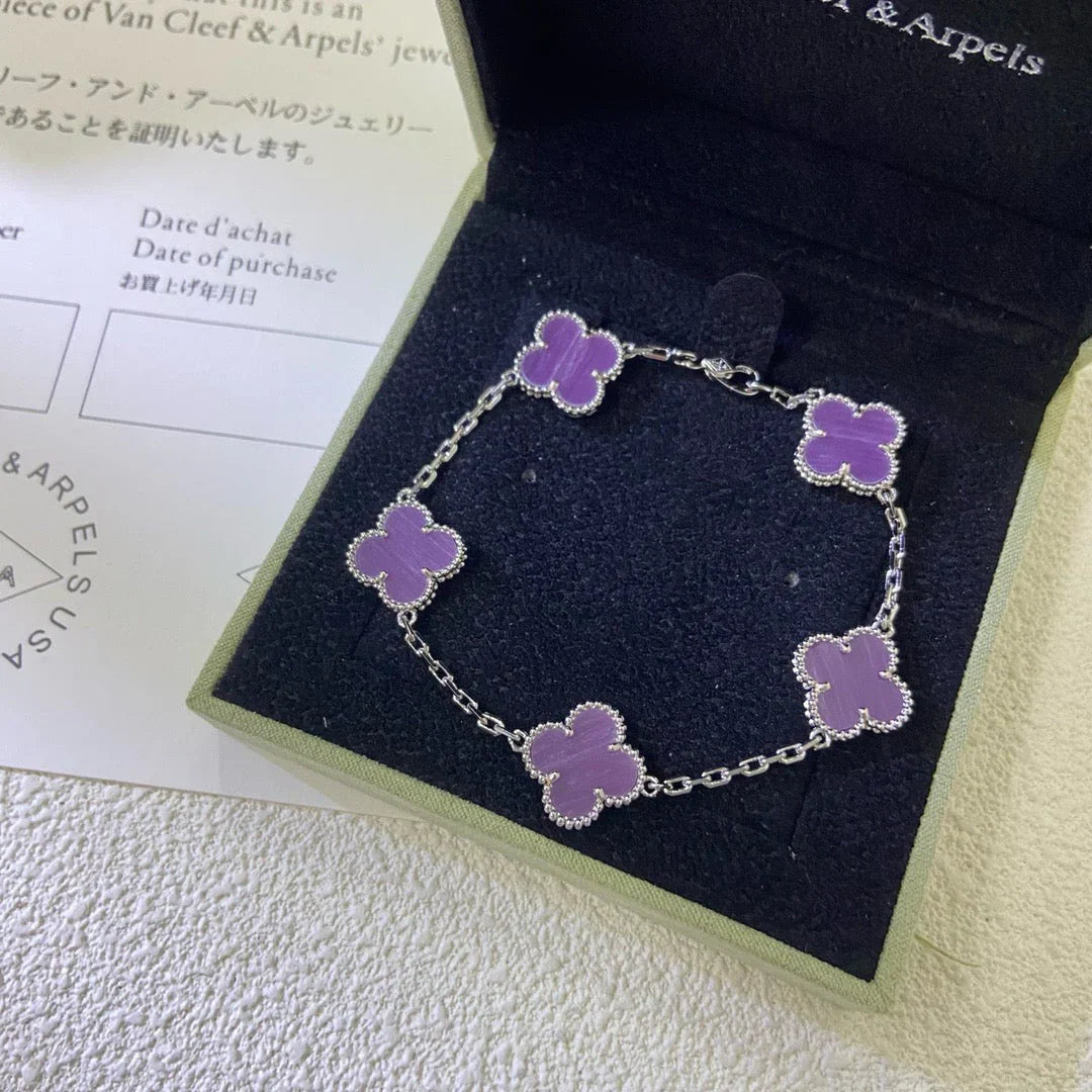 [Lumi] Neue CLOVER 5 MOTIF VIOLET ARMBANDKOLLEKTION