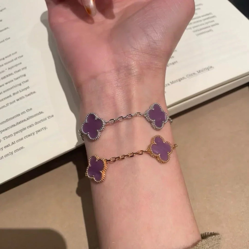[Lumi] Neue CLOVER 5 MOTIF VIOLET ARMBANDKOLLEKTION