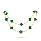 ¡®Lumi¡¯CLOVER 20 MOTIV MALACHIT GOLD