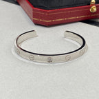 ¡®Lumi¡¯LOVE BRACELET 6.1MM 1 DIAMOND OPEN CUFF