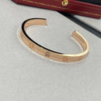 ¡®Lumi¡¯LOVE BRACELET 6.1MM 1 DIAMOND OPEN CUFF