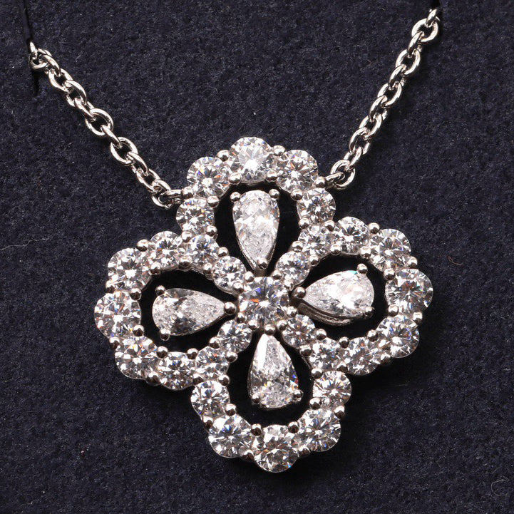 ¡®Lumi¡¯LOOP NECKLACE FULL MOTIF DIAMOND 16MM MULTIPLE COLORS