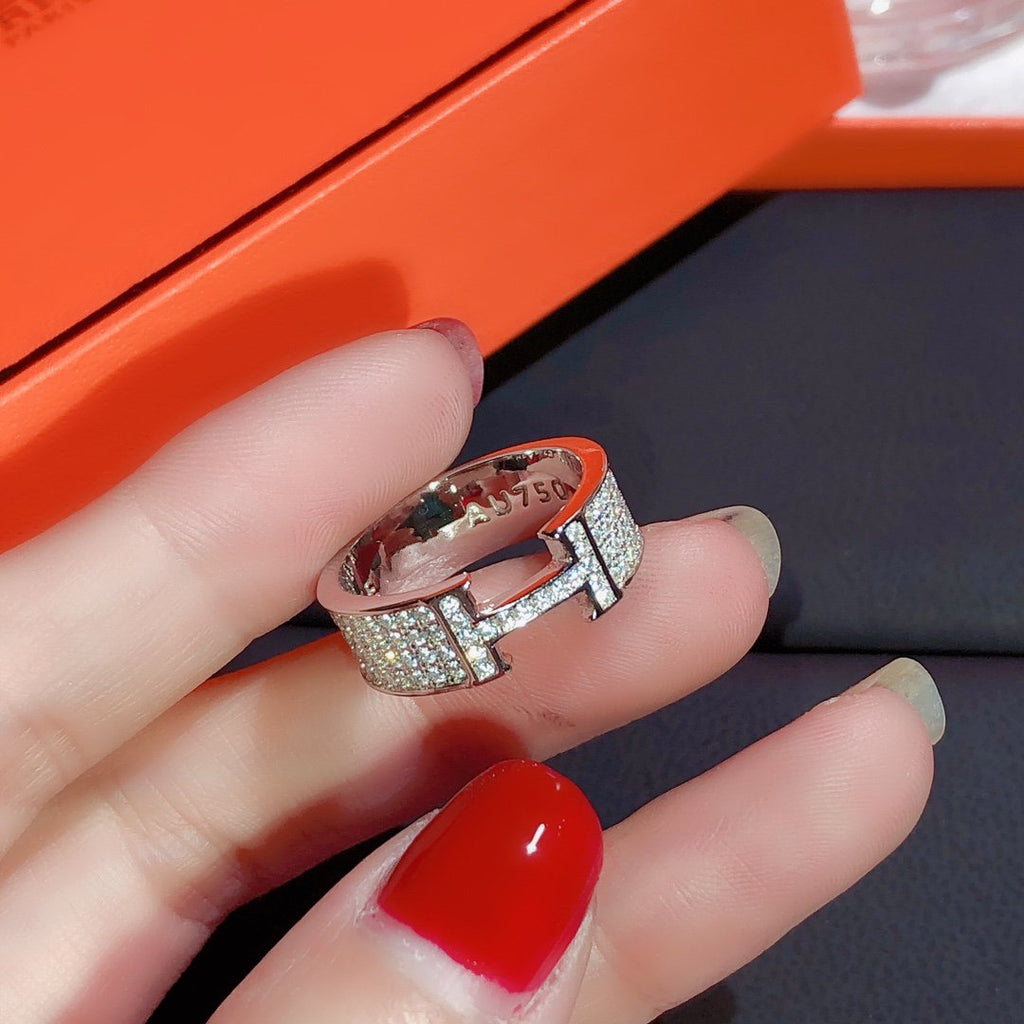 ¡®Lumi¡¯H RING FULL DIAMOND
