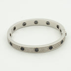 ¡®Lumi¡¯LOVE BRACELET 6.1MM DIAMOND-PAVED CERAMIC