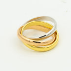 ¡®Lumi¡¯TRINITY RING GOLD PINK GOLD SILVER