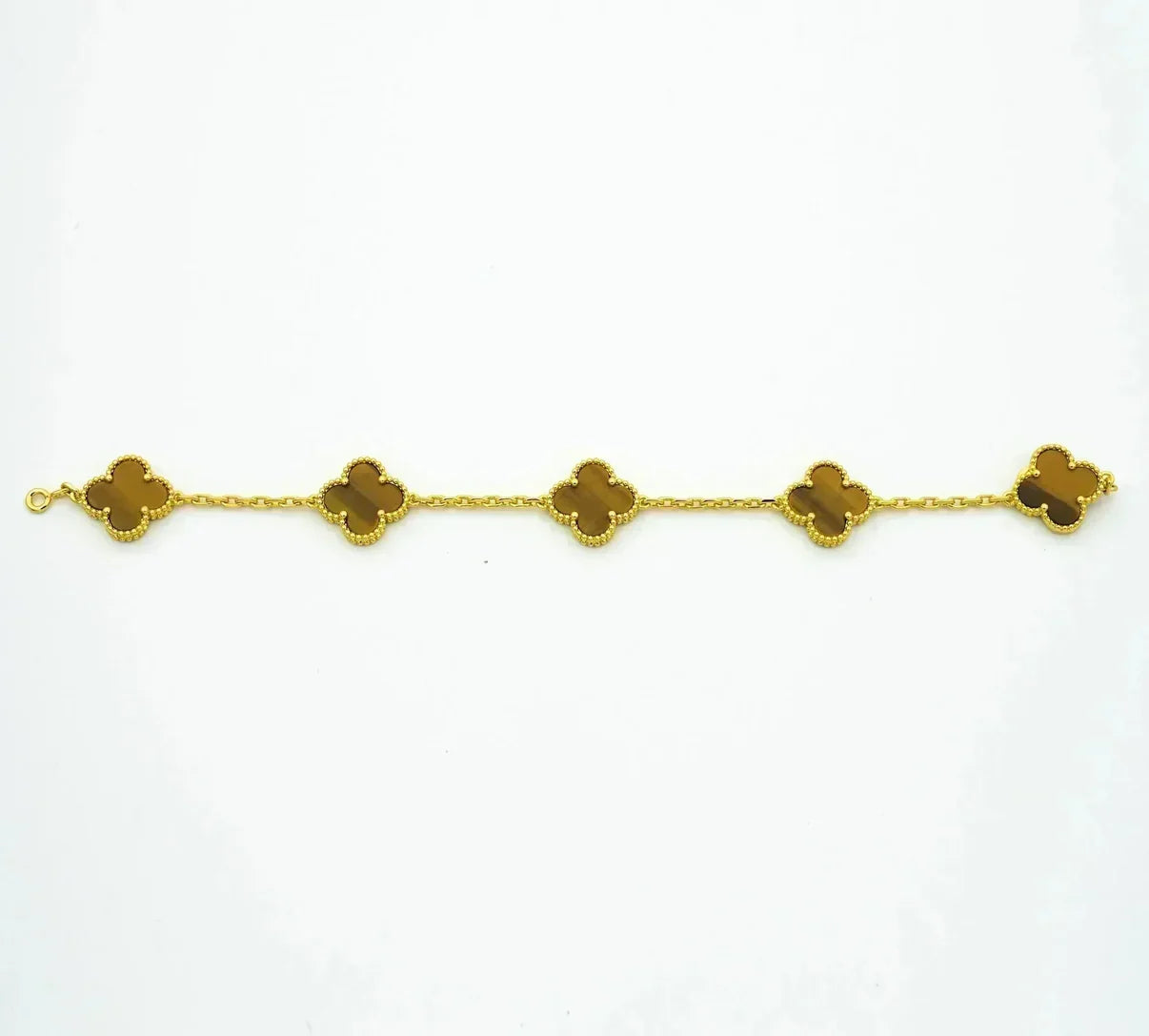 [Lumi] Neue CLOVER 5 MOTIFS TIGER EYE ARMBAND-KOLLEKTION