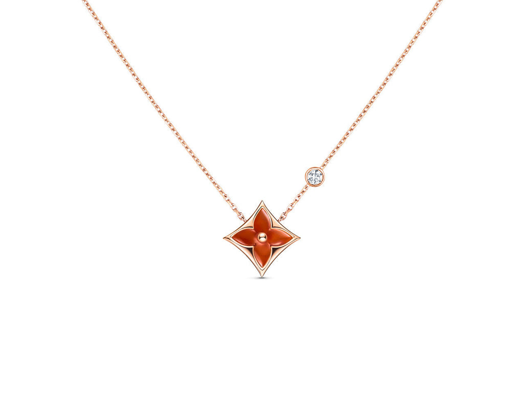 ¡®Lumi¡¯Sternkette, Roségold, 1 Diamant