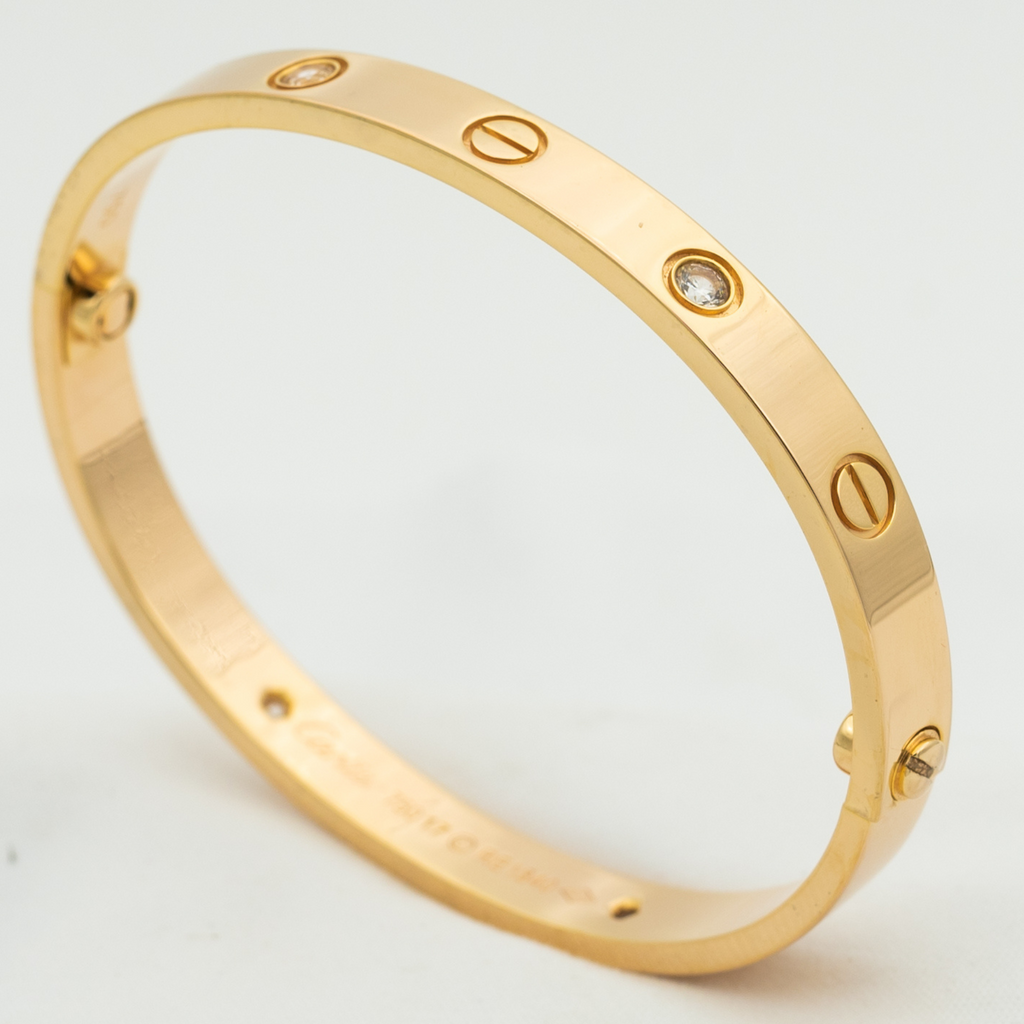 Lumi's LOVE Armband 6,1 mm 4 Diamanten 