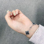 [Lumi jewelry] CLOVER 5 MOTIF PULSAR STONE BRACELET COLLECTION