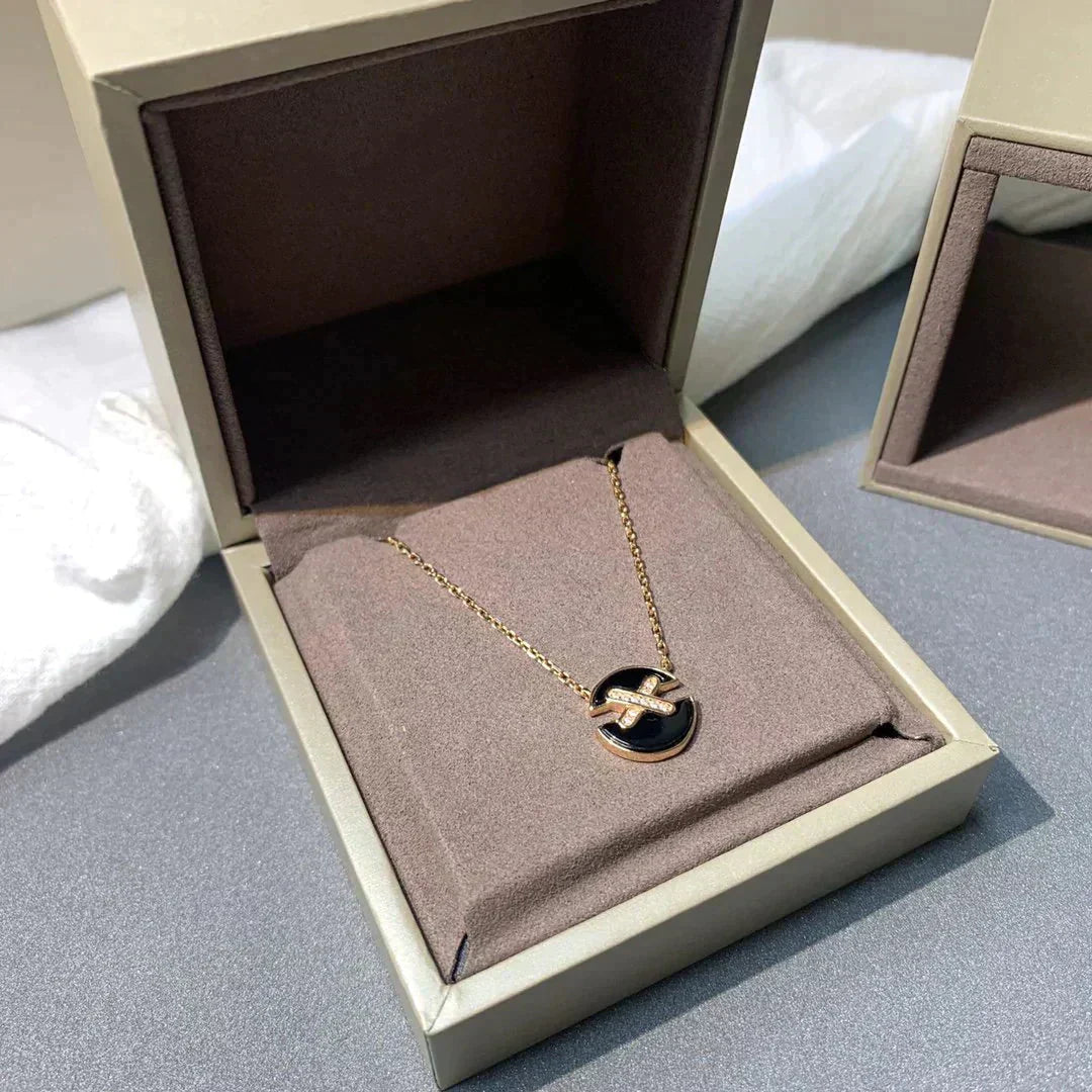 ¡®Lumi¡¯JEUX DE ROSE GOLD DIAMOND NECKLACE