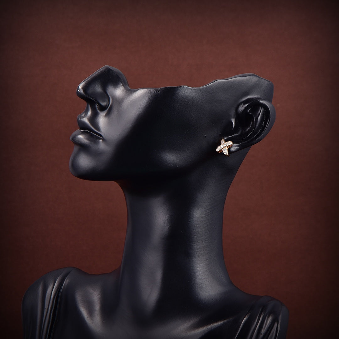 ¡®Lumi¡¯JEUX DE GOLD DIAMOND EARRINGS