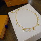 ¡®Lumi¡¯BLOOMING SUPPLE NECKLACE BRASS