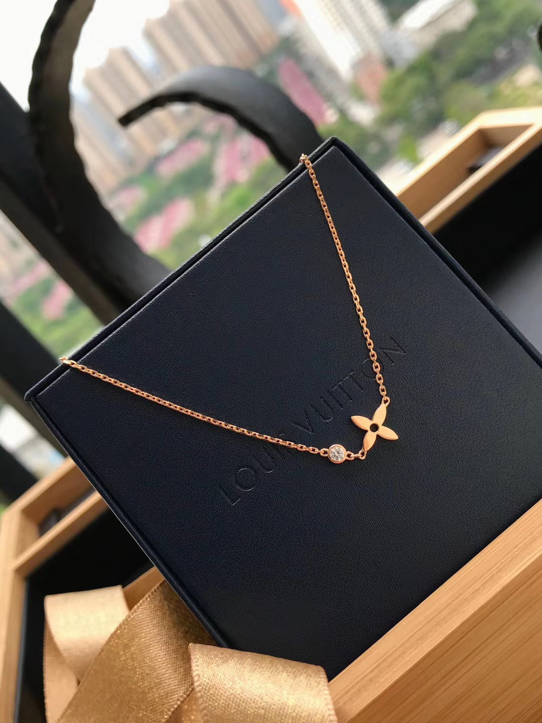 Lumi® BLOSSOM ANHÄNGER ROSÉGOLD UND DIAMANT