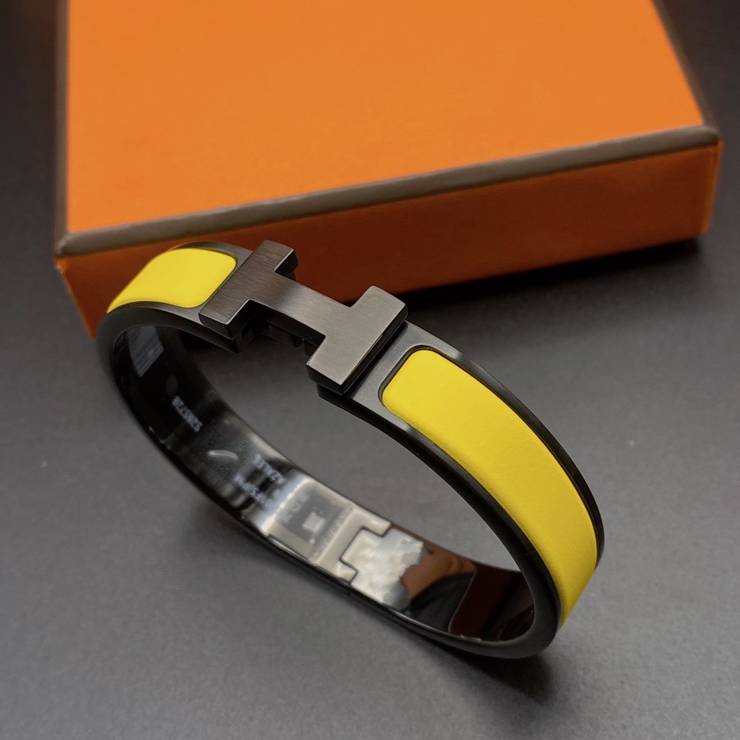 LumiCLIC HM SO SCHWARZ-GELBES ARMBAND