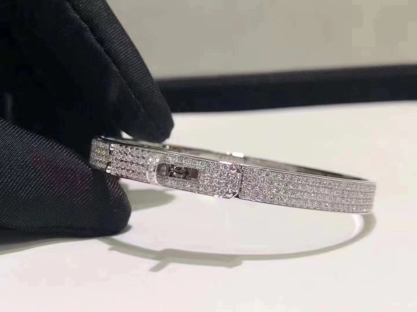 LumiHM Kelly Armband in Silber und mit Vollpavé-Diamanten
