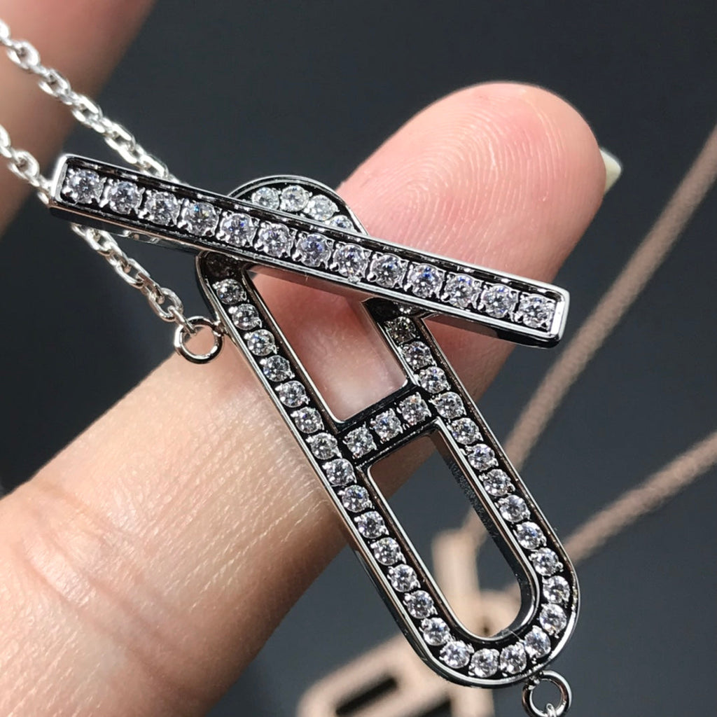 ¡®Lumi¡¯HM HALSKETTE PLATIN ROSÉGOLD DIAMANT
