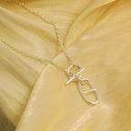 ¡®Lumi¡¯HM CHAINE D'ANCRE ANHÄNGER-HALSKETTE, STERLINGSILBER 