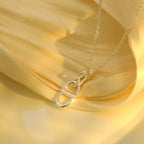 ¡®Lumi¡¯HM CHAINE D'ANCRE ANHÄNGER-HALSKETTE, STERLINGSILBER 