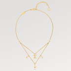 ¡®Lumi¡¯FLOWERGRAM GOLD MOP DOUBLE ROW NECKLACE