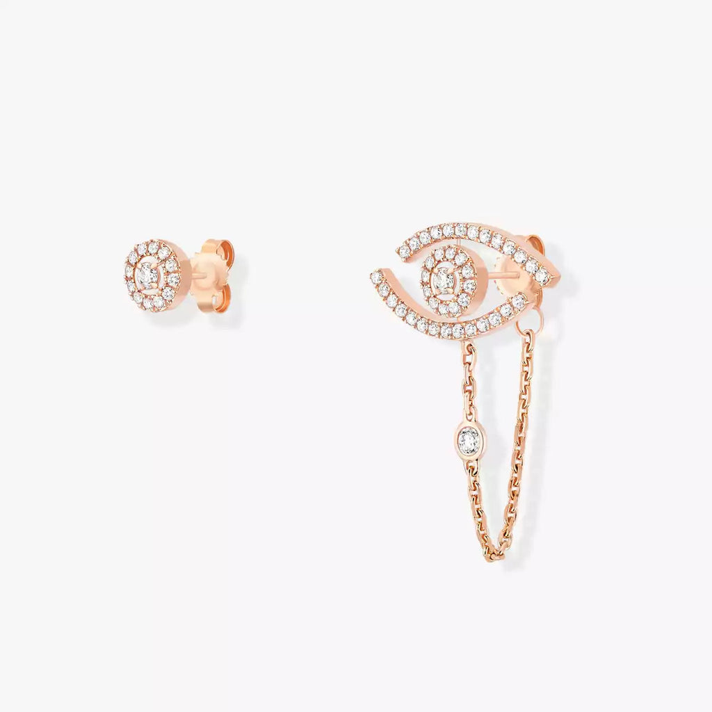[Imperial Jewelrys]Lucky Eye Diamond Earrings