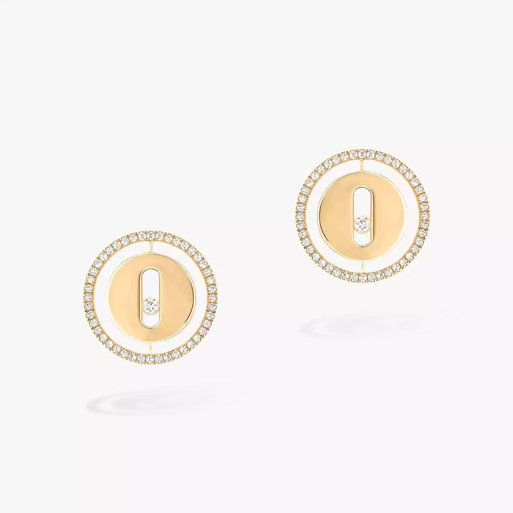 [Imperial Jewelrys]Lucky Move Diamond Earrings