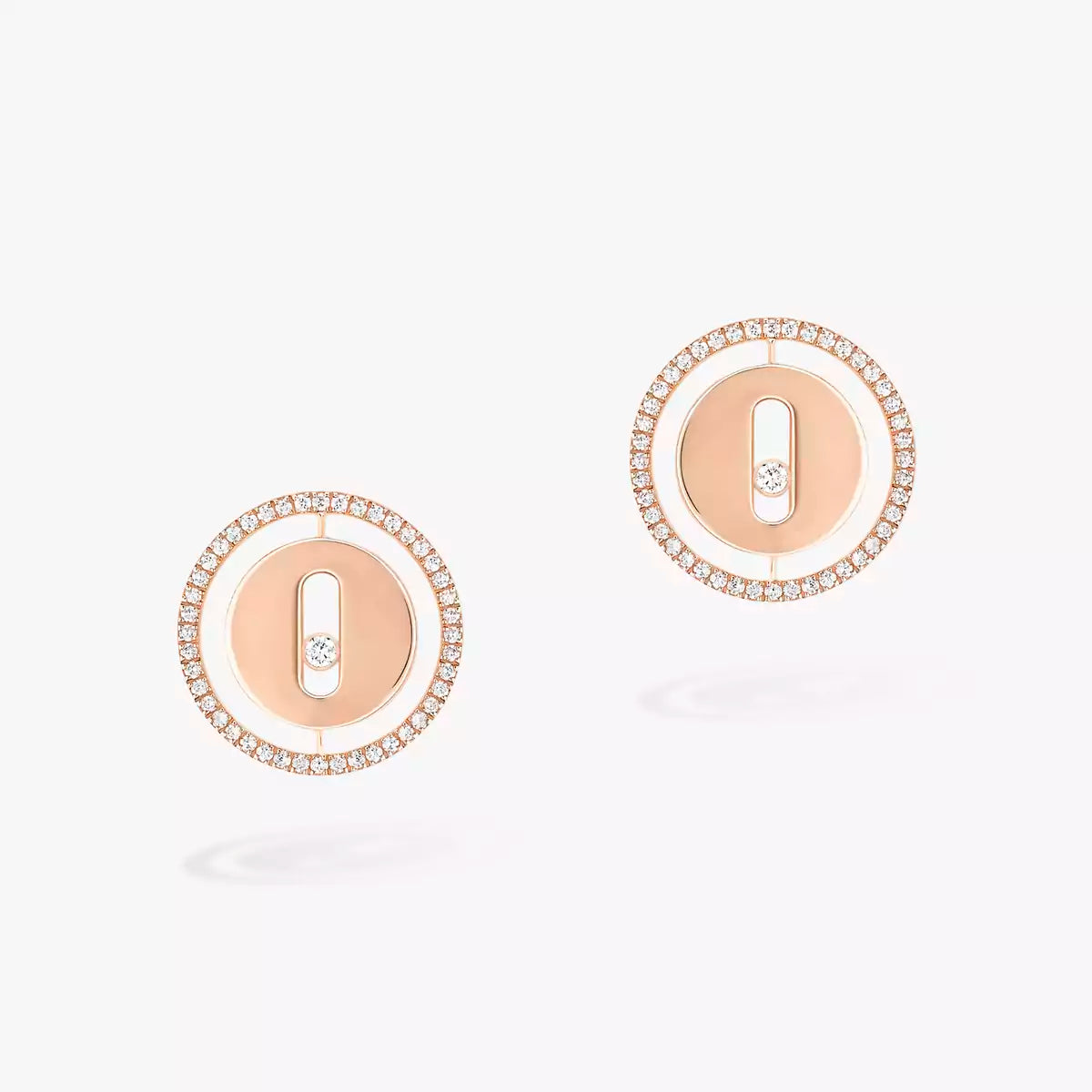 [Imperial Jewelrys]Lucky Move Diamond Earrings