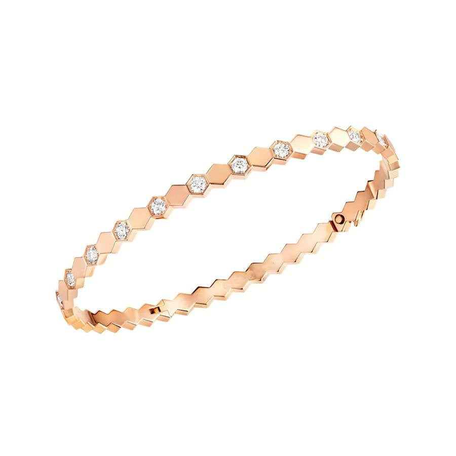 Lumi® BEE LOVE ARMBAND IN ROSA GOLD MIT DIAMANTEN 