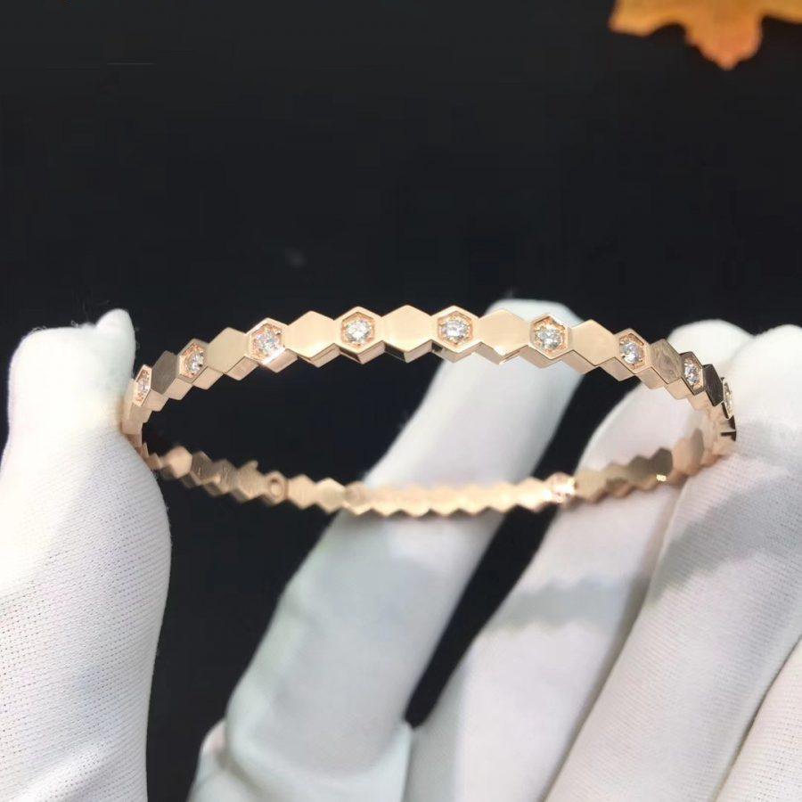Lumi® BEE LOVE ARMBAND IN ROSA GOLD MIT DIAMANTEN 