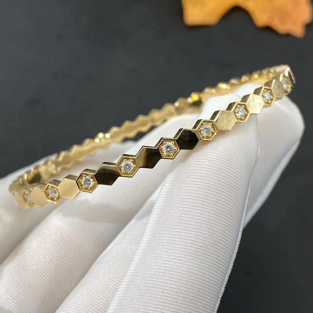 ¡®Lumi¡¯BEE LOVE GOLD DIAMOND BRACELET