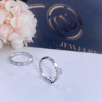 LumiBEE LOVE RING SILBER 1 DIAMANT