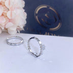 LumiBEE LOVE RING SILBER 1 DIAMANT
