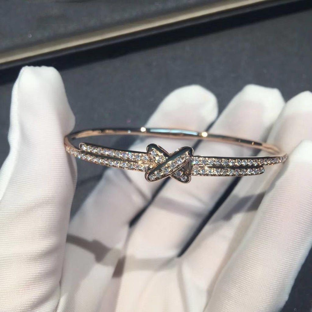 ¡®Lumi¡¯JEUX DE BRACELET DIAMONDS PINK GOLD