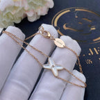 ¡®Lumi¡¯JEUX BRACELET WHITE MOP PINK GOLD 1 DIAMOND
