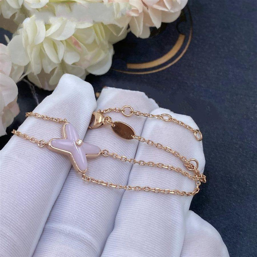 ¡®Lumi¡¯JEUX BRACELET PINK MOP PINK GOLD 1 DIAMOND