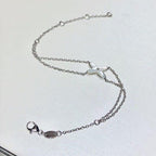 LumiJeux Armband Weiß Perlmutt Silber 1 Diamant