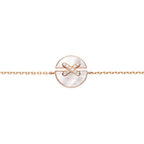 ¡®Lumi¡¯JEUX DE BRACELET MOP PINK GOLD DIAMONDS