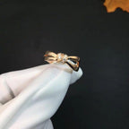 ¡®Lumi¡¯LIENS RING PINK GOLD DIAMOND