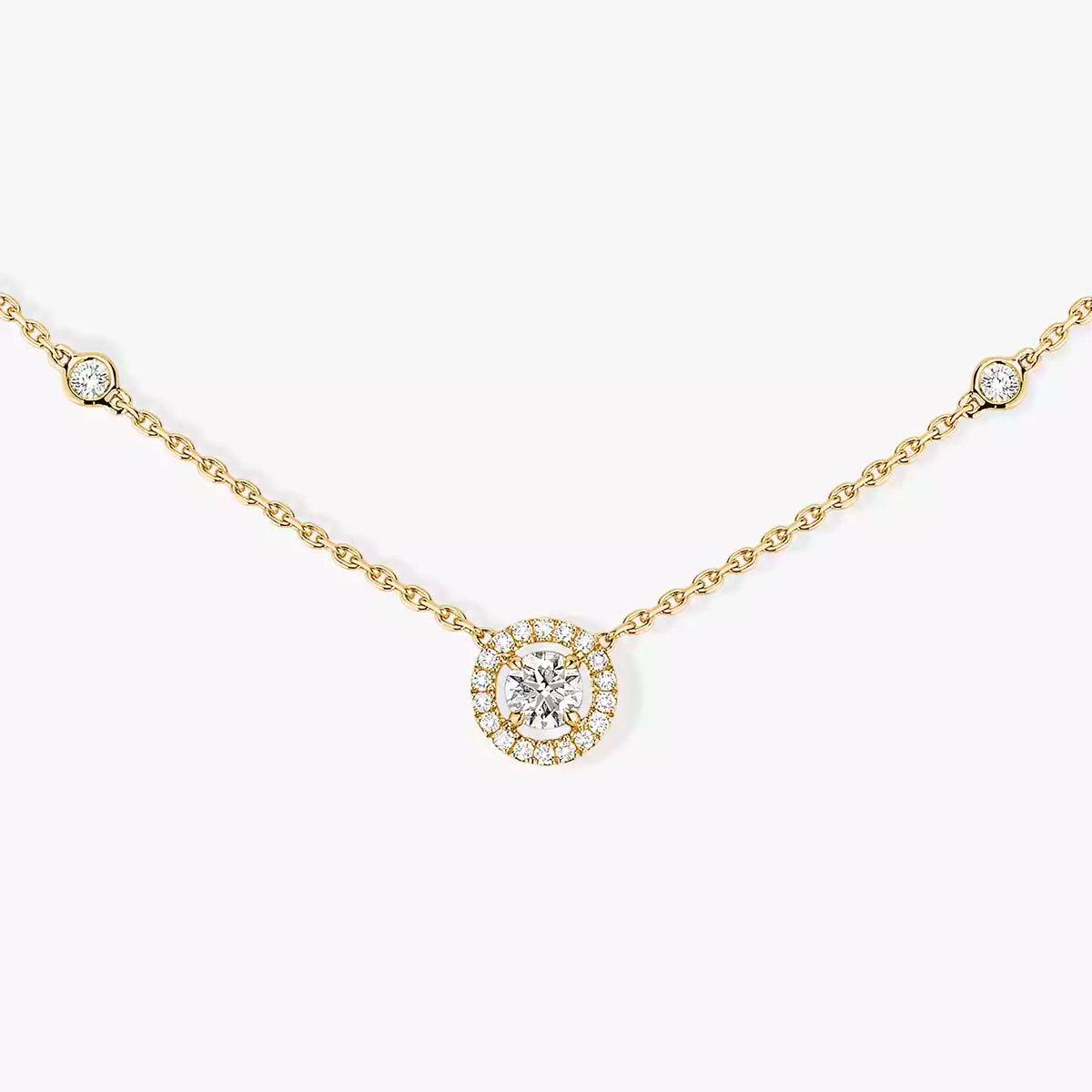 [Imperial] Diamond Necklace 0,20ct Brilliant Shape Joy