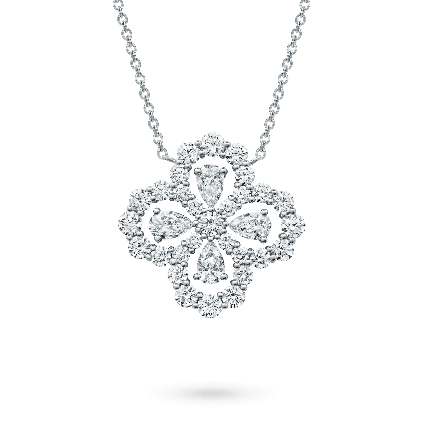 ¡®Lumi¡¯LOOP NECKLACE FULL MOTIF DIAMOND 16MM MULTIPLE COLORS