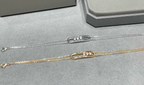 [Lumi Jewelry]2026 BRAND-NEW FROSTED BRACELET WITH DIAMONDS