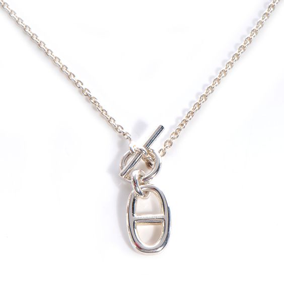¡®Lumi¡¯HM CHAINE D'ANCRE ANHÄNGER-HALSKETTE, STERLINGSILBER 