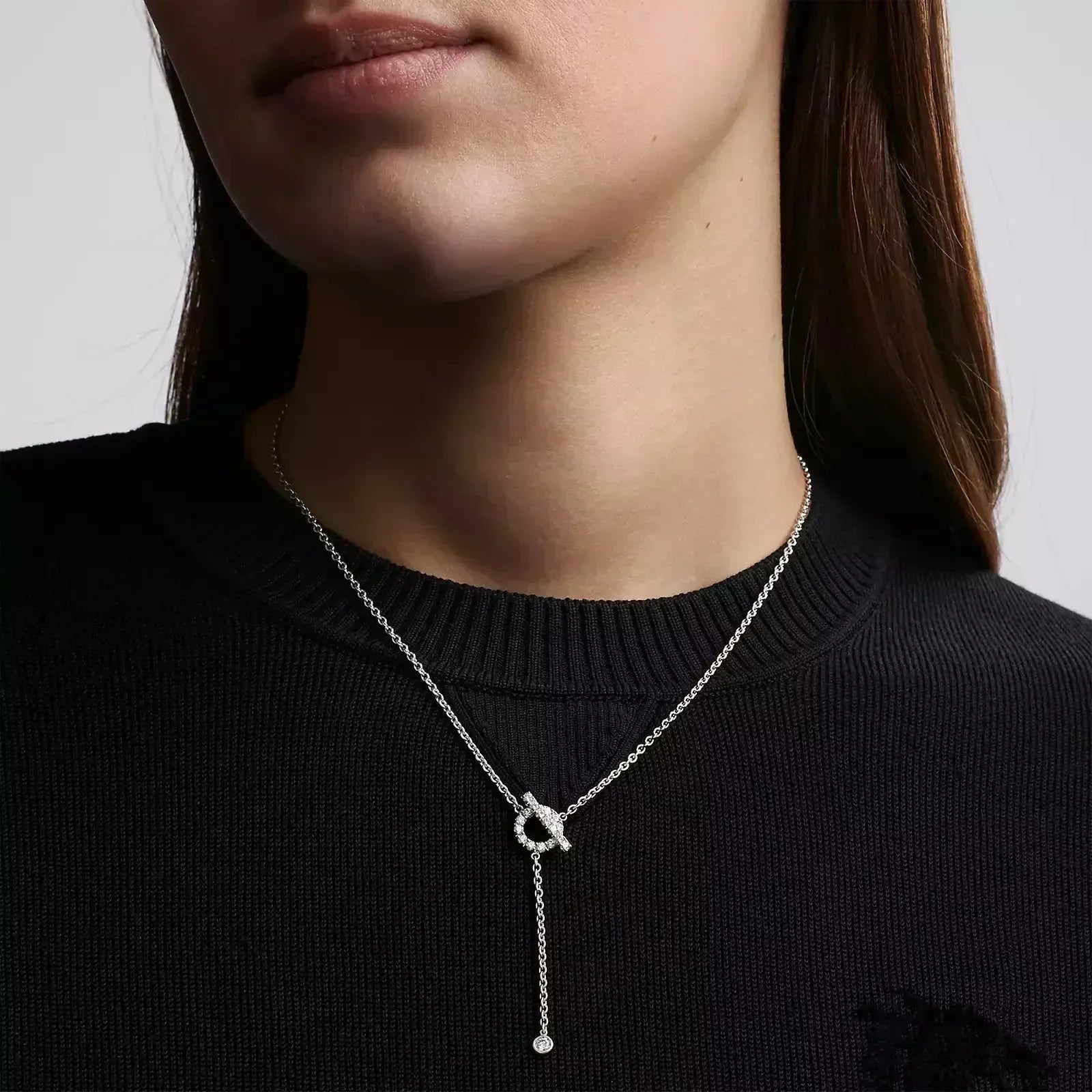 ¡®Lumi¡¯FINESSE SILBER-DIAMANT-KETTE