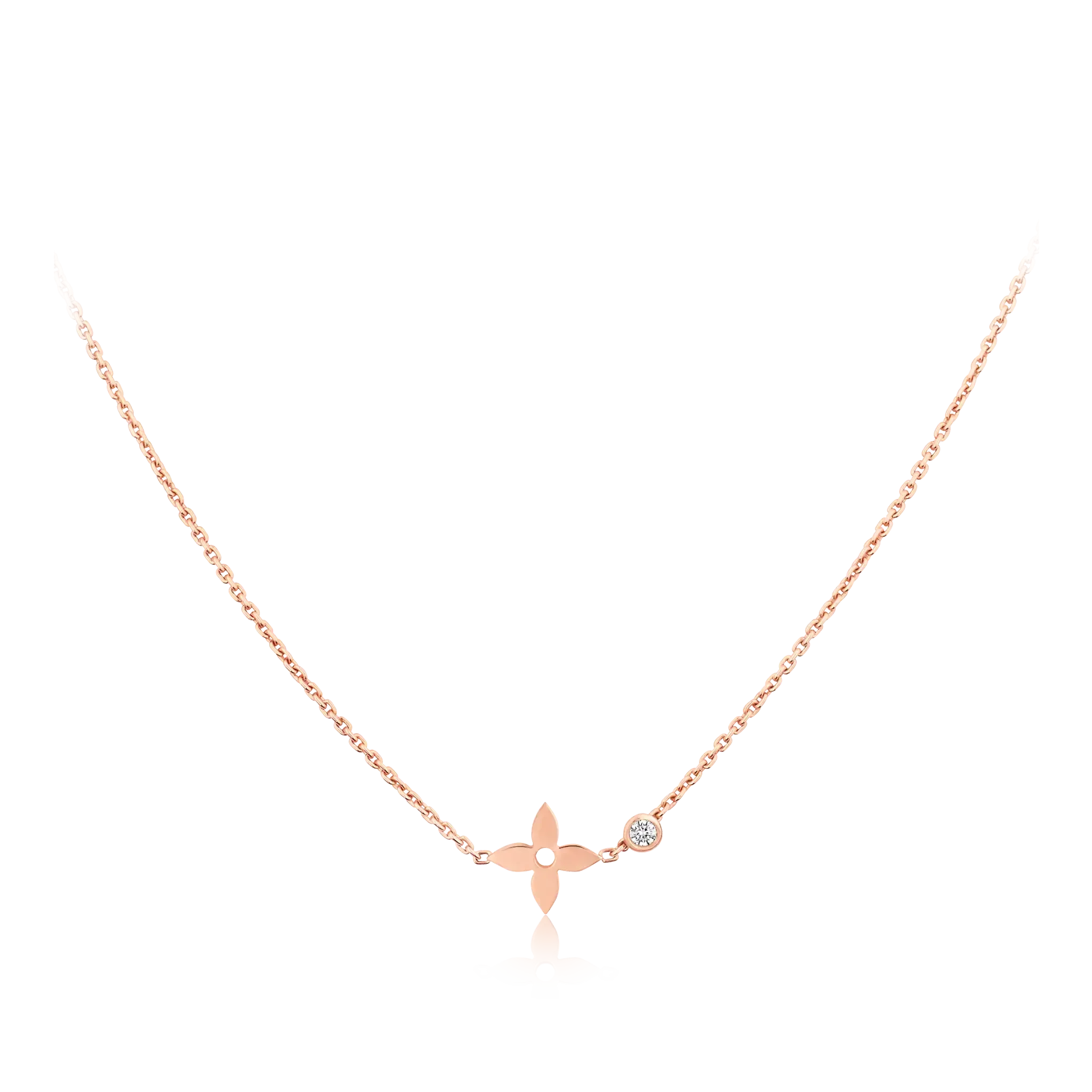 Lumi® BLOSSOM ANHÄNGER ROSÉGOLD UND DIAMANT