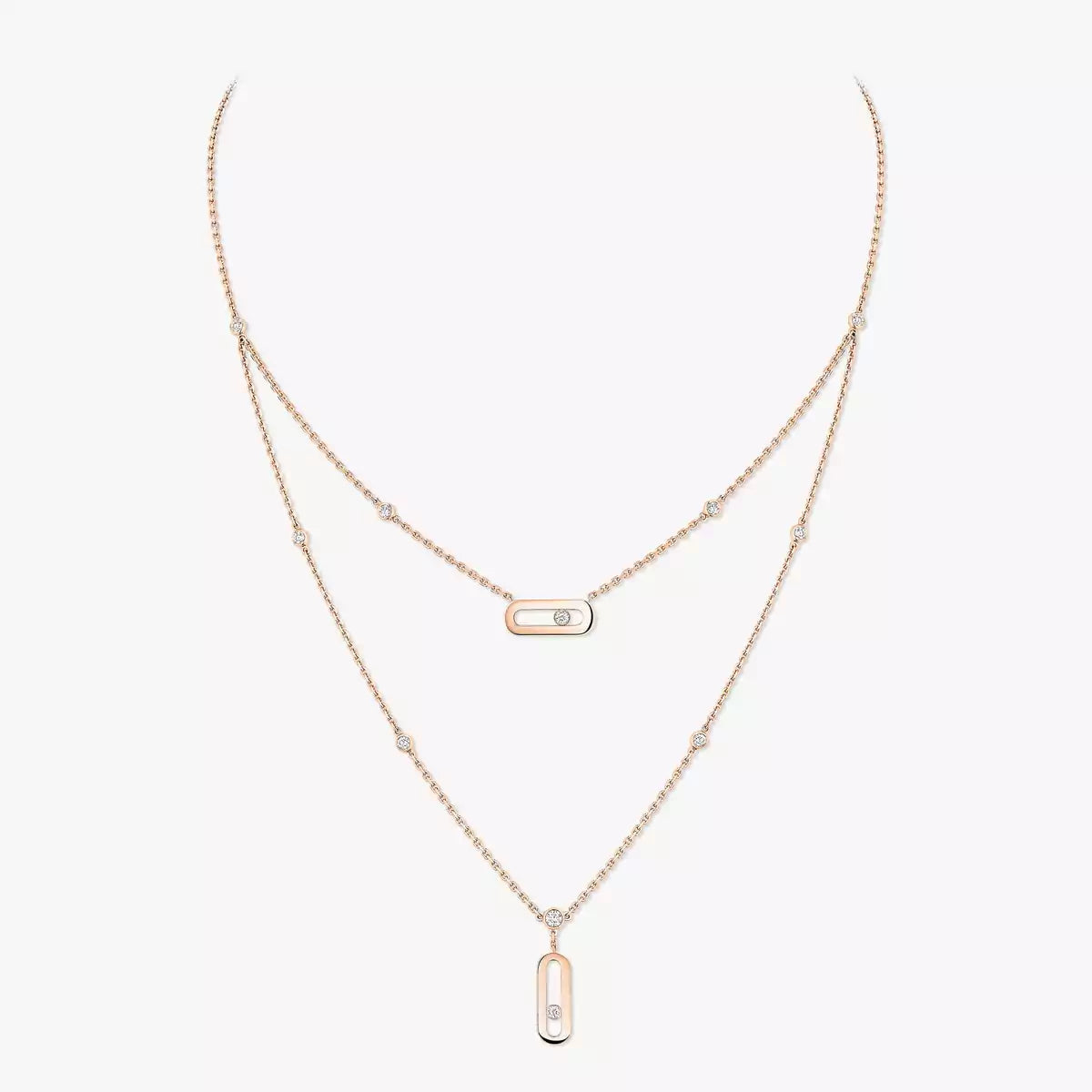 [Imperial]  Move Uno Diamond Necklace