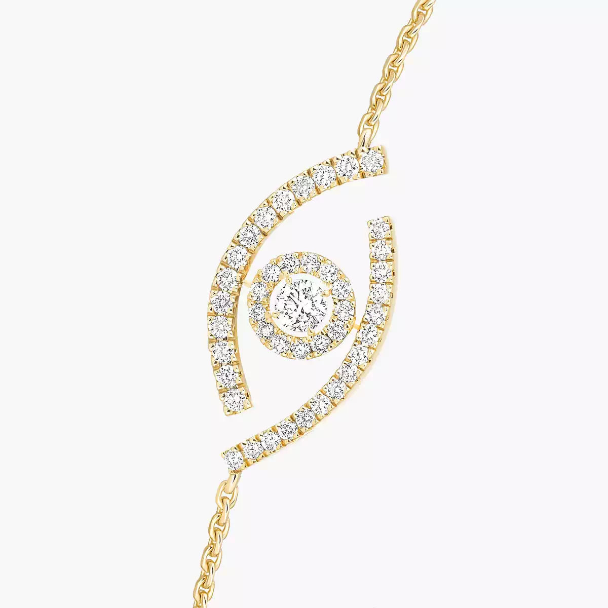 [Imperial Jewelrys]Lucky Eye Pave-Set Diamond Bracelet