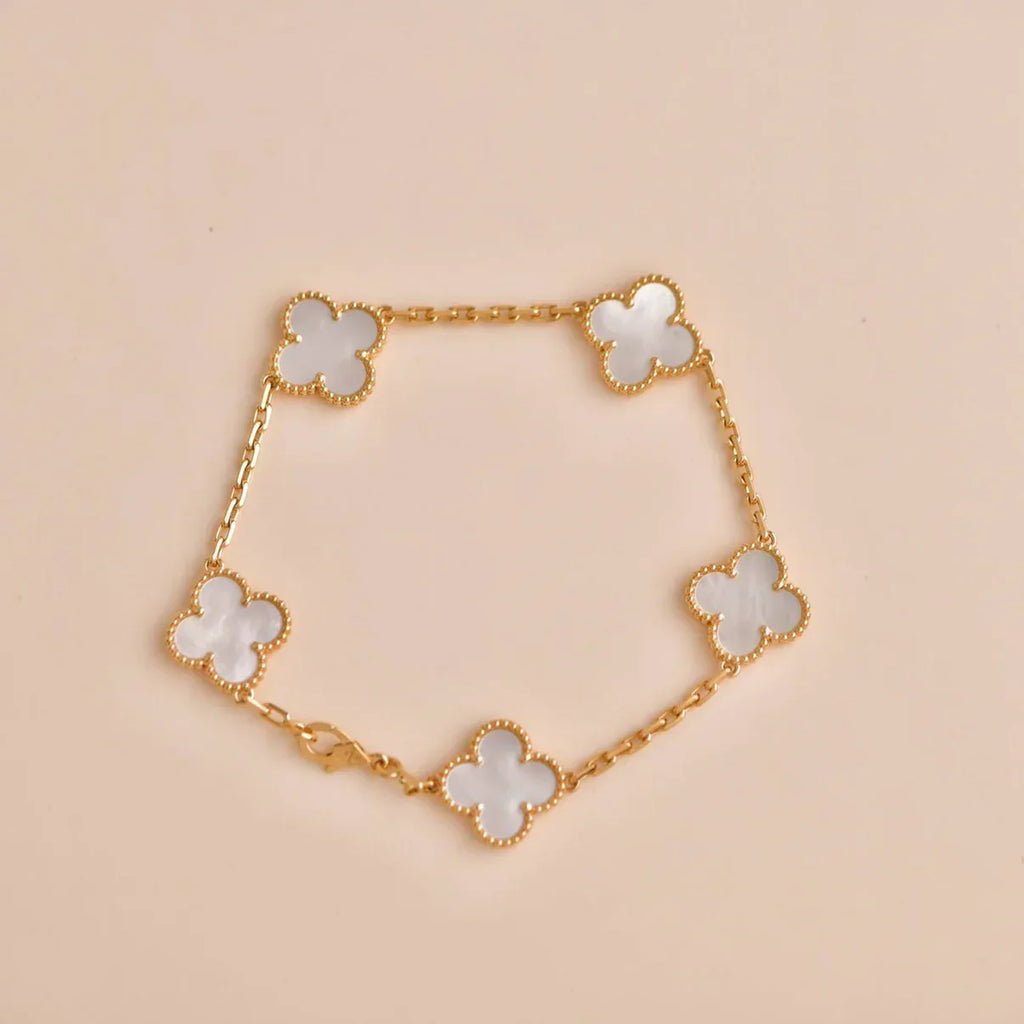 [Lumi] Neue Armbandkollektion CLOVER WHITE PEARL MOP 5 mit Motiven