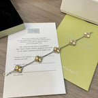 [Lumi jewelry] CLOVER 5 MOTIF LASER BRACELET COLLECTION
